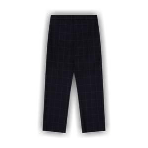Aimé Leon Dore Windowpane Elasticated Waist Suit Trouser 'Navy Windowpane'