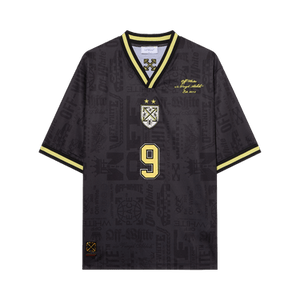 Off-White Multilogo Soccer Short-Sleeve Tee 'Black'