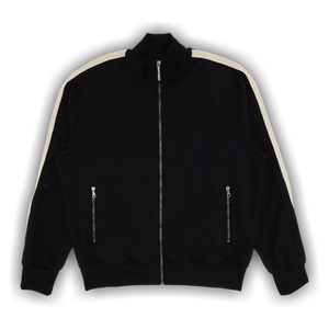 Palm Angels Performance Zip-Up Track Jacket 'Black/Orange'