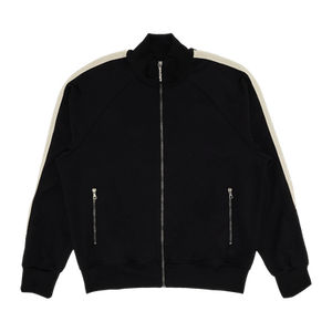 Palm Angels Performance Zip-Up Track Jacket 'Black/Orange'