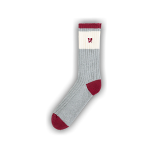 Aimé Leon Dore Marled Crest Socks 'Bordeaux'