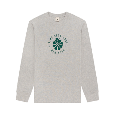 Aimé Leon Dore x New Balance SONNY NY Long-Sleeve Tee 'Silver Mix'