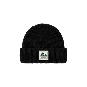 Aimé Leon Dore Waffle Knit Beanie 'Jet Black'