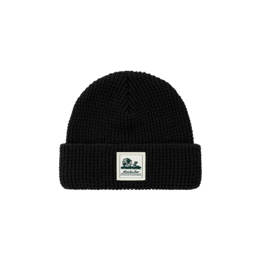 Aimé Leon Dore Waffle Knit Beanie 'Jet Black'