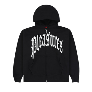 Pleasures Twitch Zip Hoodie 'Black'