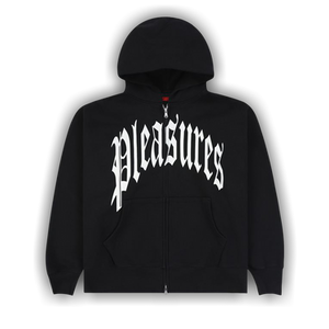 Pleasures Twitch Zip Hoodie 'Black'