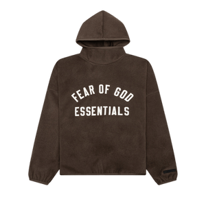 Fear of God Essentials Brushed Hoodie 'Brown'