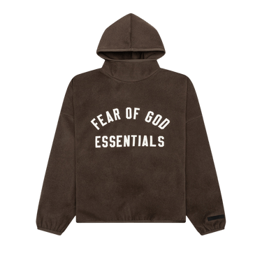 Fear of God Essentials Brushed Hoodie 'Brown'