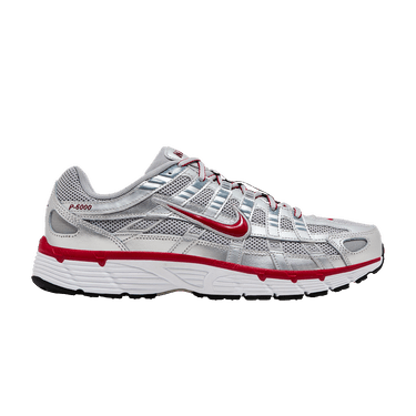 Nike P-6000 'Metallic Silver Gym Red'