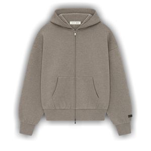 Fear of God Essentials Classic Full Zip-Up Hoodie 'Homestead Heather'