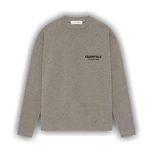 Fear of God Essentials Classic Long-Sleeve Tee 'Homestead Heather'
