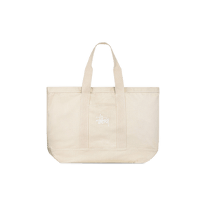 Stussy Canvas XL Tote Bag 'Natural'
