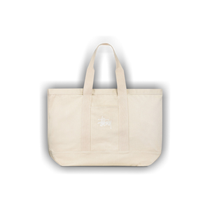 Stussy Canvas XL Tote Bag 'Natural'