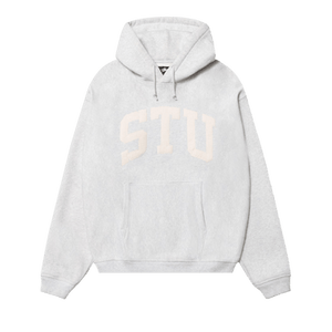 Stussy Stu Appliqué Hoodie 'Ash Heather'