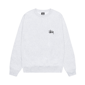 Stussy Basic Crew 'Ash Heather'