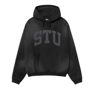 Stussy Stu Appliqué Hoodie 'Black'