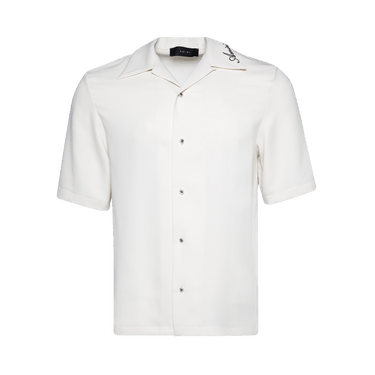 Amiri Camp Shirt 'Alabaster'