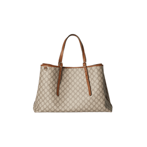 Gucci Emblem Large Tote Bag 'Beige'