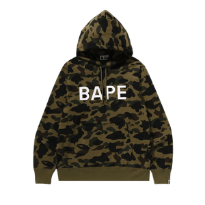 BAPE 1st Camo Pullover Hoodie 'Green'