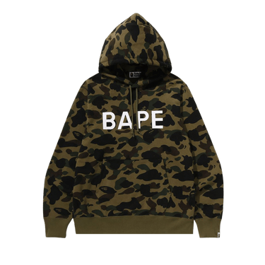 BAPE 1st Camo Pullover Hoodie 'Green'