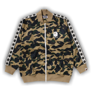 BAPE 1st Camo Relaxed Fit Track Jacket 'Yellow'