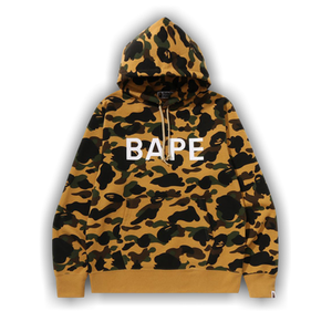 BAPE 1st Camo Pullover Hoodie 'Yellow'