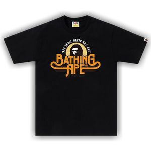 BAPE Genuine Garment Logo Tee 'Black'
