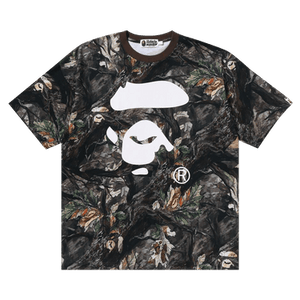 BAPE Tree Edge Camo Ape Face Relaxed Fit Tee 'Brown'