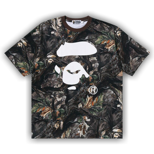 BAPE Tree Edge Camo Ape Face Relaxed Fit Tee 'Brown'