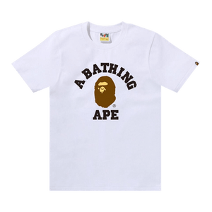 BAPE College Tee 'White'