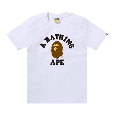 BAPE College Tee 'White'