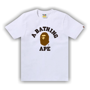 BAPE College Tee 'White'