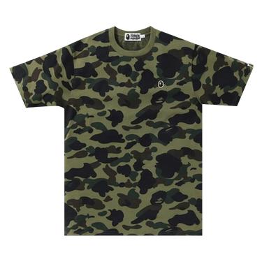BAPE 1st Camo One Point Mini Tee 'Green'