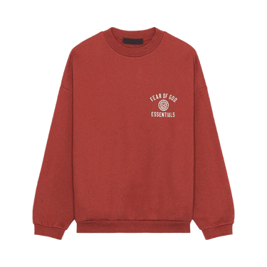 Fear of God Essentials Fleece Crewneck 'Red'