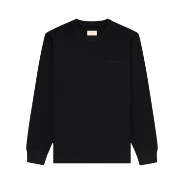 Aimé Leon Dore Long-Sleeve Tonal Logo Tee 'Jet Black'