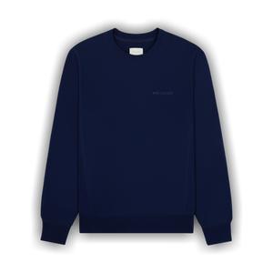 Aimé Leon Dore Tonal Logo Crewneck Sweatshirt 'Evening Blue'
