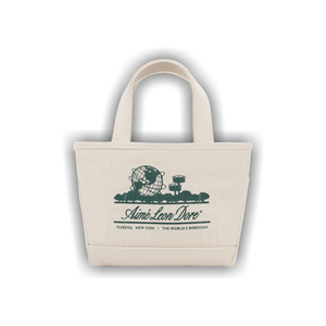 Aimé Leon Dore Mini Unisphere Tote Bag 'Natural/Botanical Green'