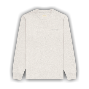 Aimé Leon Dore Long-Sleeve Tonal Logo Tee 'Oatmeal'