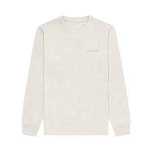 Aimé Leon Dore Long-Sleeve Tonal Logo Tee 'Oatmeal'