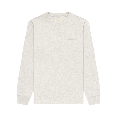 Aimé Leon Dore Long-Sleeve Tonal Logo Tee 'Oatmeal'