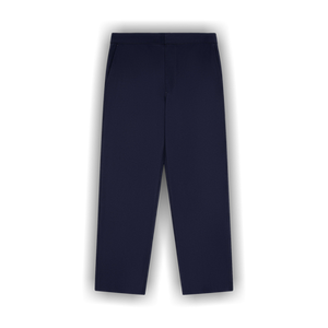 Aimé Leon Dore Tropical Wool Elasticated Waist Suit Trouser 'Navy Blazer'