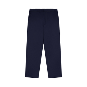 Aimé Leon Dore Tropical Wool Elasticated Waist Suit Trouser 'Navy Blazer'