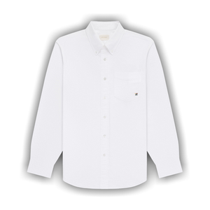 Aimé Leon Dore Crest Oxford Shirt 'Bright White'