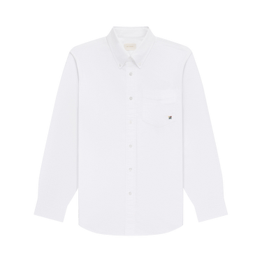 Aimé Leon Dore Crest Oxford Shirt 'Bright White'