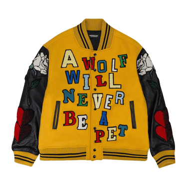 Undercover x Kamilla Tolnø Varsity Bomber Jacket 'Yellow'