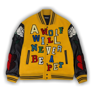 Undercover x Kamilla Tolnø Varsity Bomber Jacket 'Yellow'