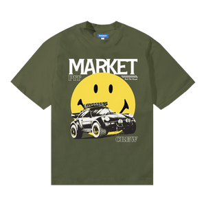 Market Smiley All Four T-Shirt 'Sphagnum'