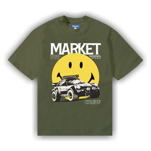 Market Smiley All Four T-Shirt 'Sphagnum'