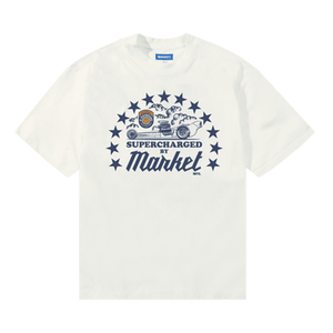 Market Supercharged T-Shirt 'Unbleached Cotton'