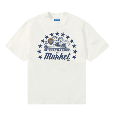 Market Supercharged T-Shirt 'Unbleached Cotton'